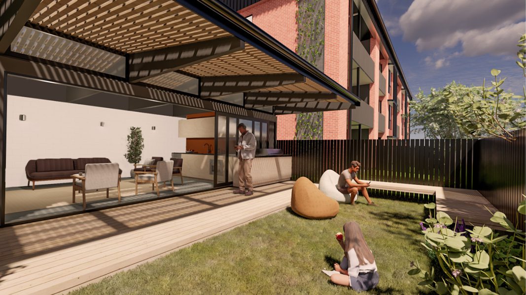 Render of Community Room