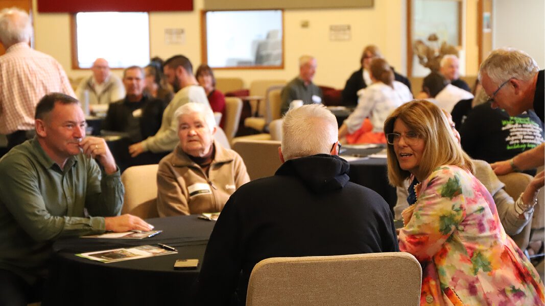 Event with people in discussion